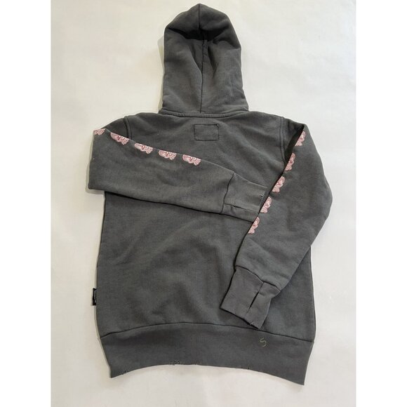 Nununu x Mr. Cartoon Zipup Hoodie in Grey - Picture 5 of 5